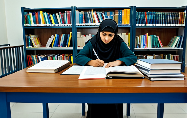 도로교통사 필기시험 성공 비법 - Studying for the Test**
A student sitting at a desk, studying a book about traffic laws, with diagr...