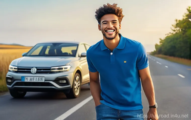 도로교통사 자격증 취득을 위한 필수 자료 - **Prompt: The Joy of Newfound Independence**
"A vibrant, medium shot photograph of a young adult...