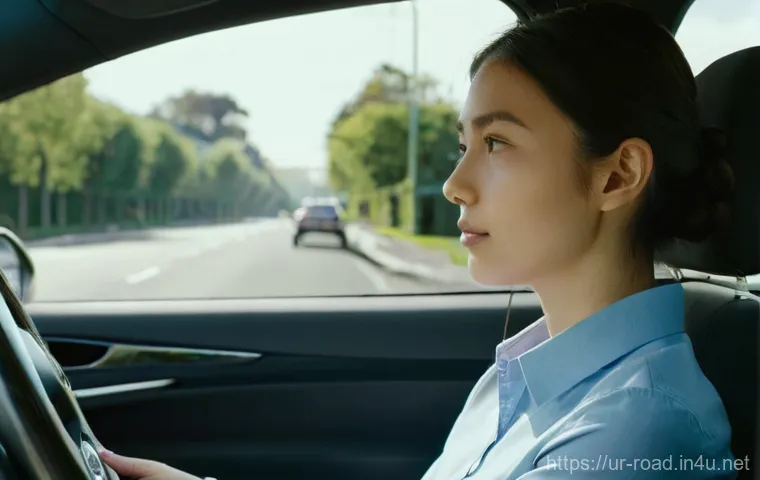 도로교통사 자격증 취득을 위한 필수 자료 - **Prompt: The Joy of Newfound Independence**
    "A vibrant, medium shot photograph of a young adult...