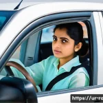 도로교통사 실습 평가 기준 - **Prompt:** A young Pakistani woman, dressed modestly in a light-colored shalwar kameez and dupatta,...